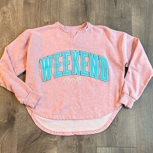 Simply Southern Pink Weekend Sweatshirt